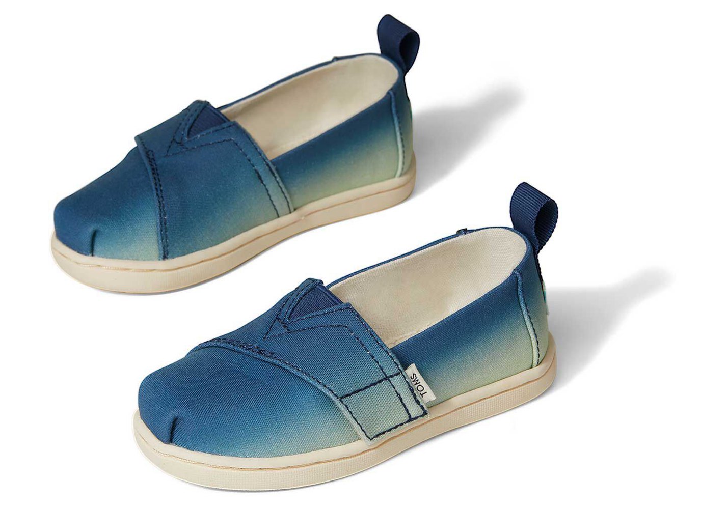 Toms Espadryle Dziecięce Indygo - Alpargata Tiny Płócienne - 25IVPYFSH